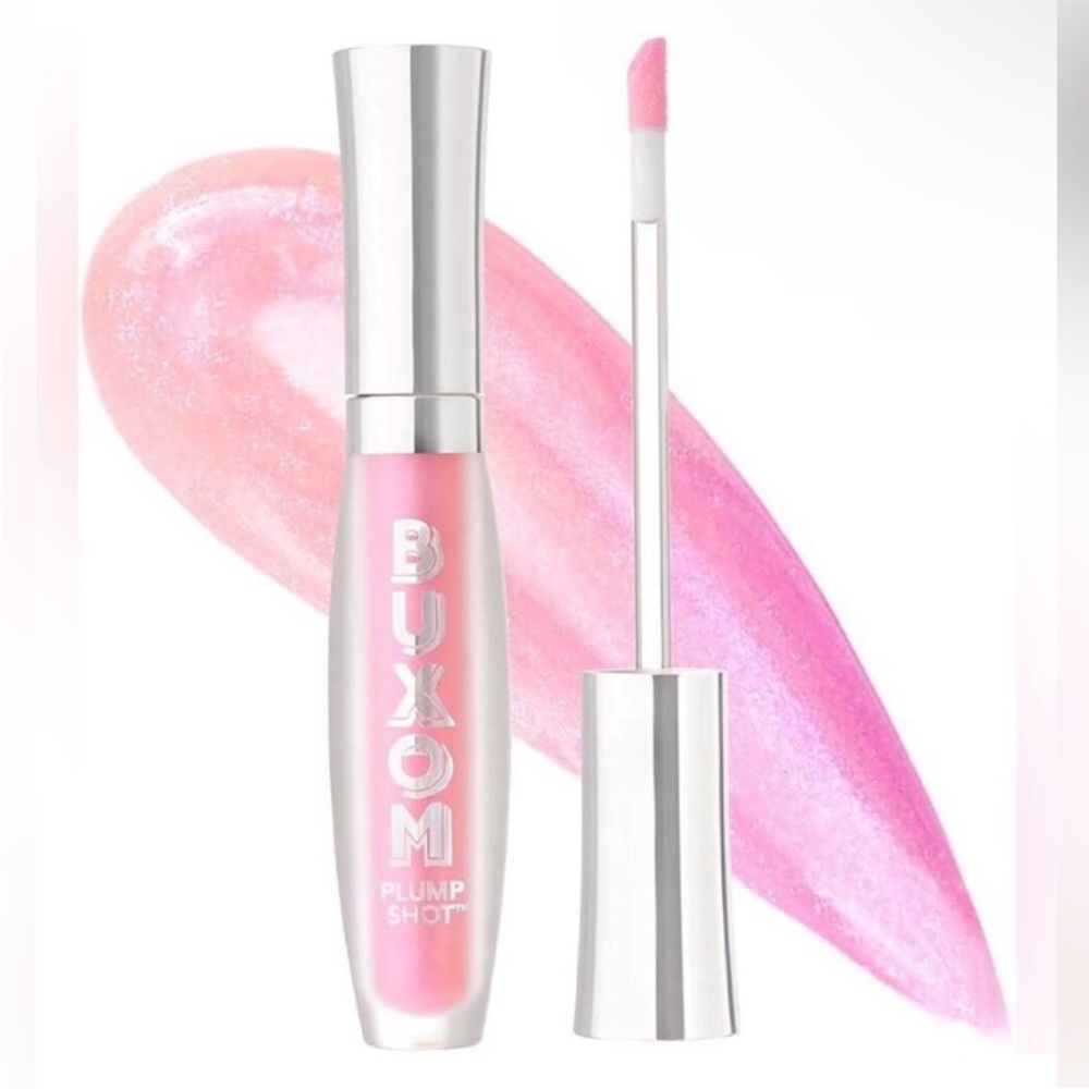 BNIB Buxom Plump Shot Lip Serum Gloss - Spellbound Pink